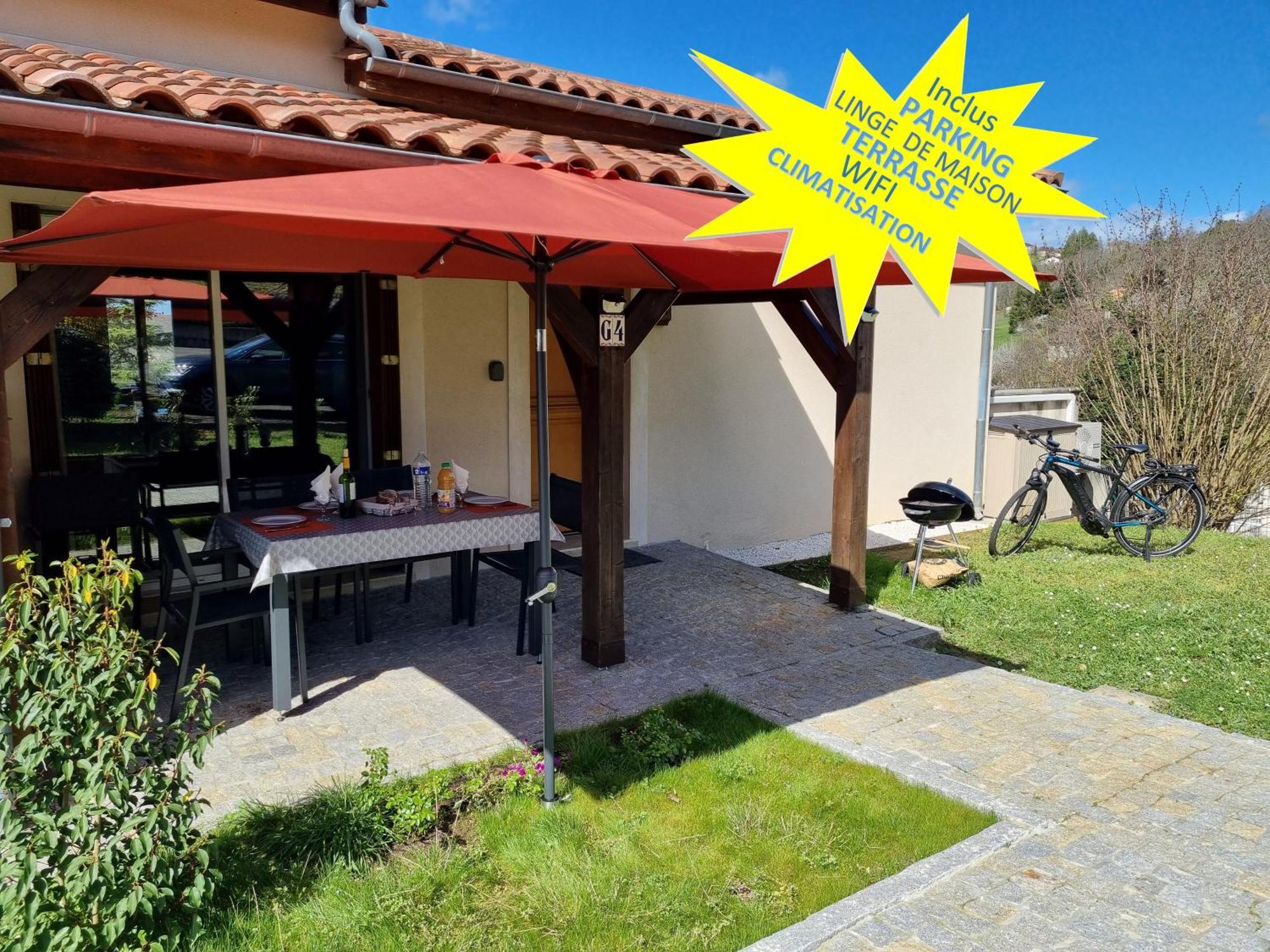 Les Hauts De Sarlat G4 - Clim Piscine Parking Wifi 2 Chambres Ngoại thất bức ảnh